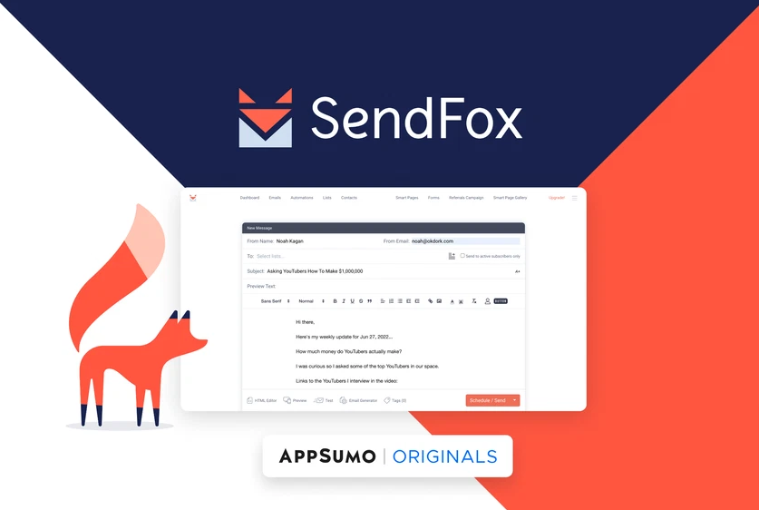 SendFox Lifetime Deal