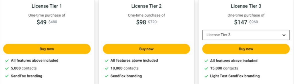 SendFox Lifetime Deal